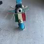 Vintage Metal Italian Vespa Image 4