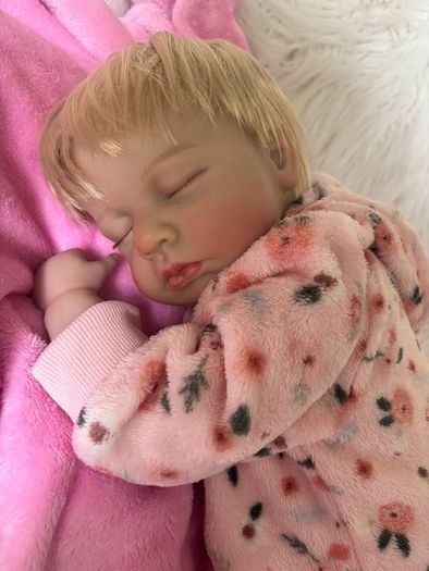 Reborns By Laura.  Shhh Baby Ashley Is Sleeping.  Stunning 5lb Reborn Doll.  Welcome To View