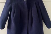 Mayoral Baby navy winter long sleeve coat up to 18 months