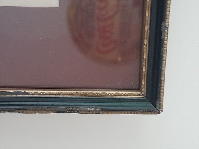 Old 19th C Framed Print of Dublin Bay