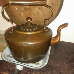 Antique Copper Kettle