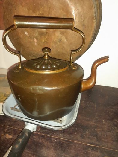 Antique Copper Kettle
