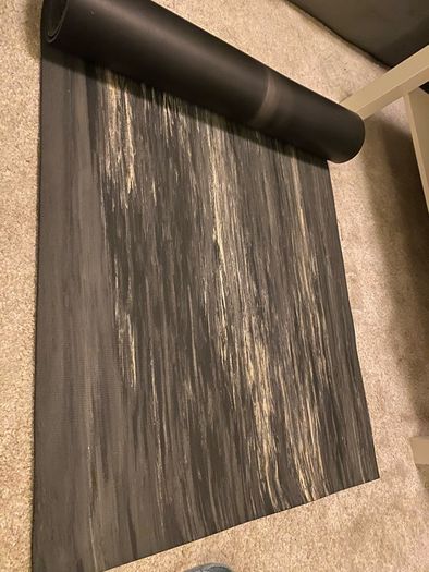 5mm Lululemon Yoga Mat - 2 sided for hot yoga