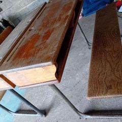 old school desk