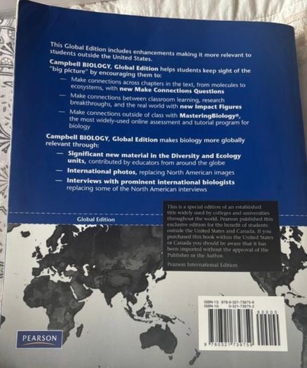 Campbell Biology 9th Edition Book