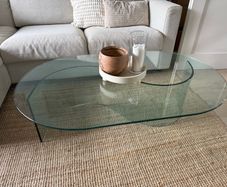 glass coffe table