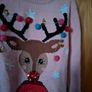 Girls christmas jumper Image 2