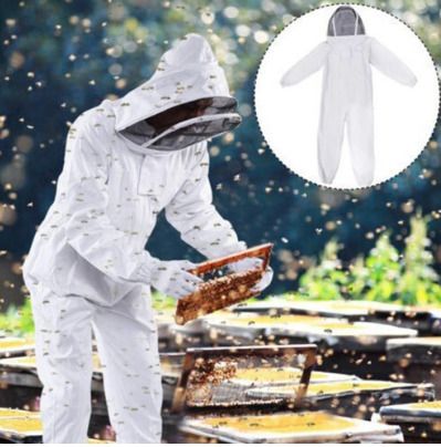 BRAND NEW Veil Hood Hat Anti-Bee Coat Special Protective Clothing Bee Suit Equipment