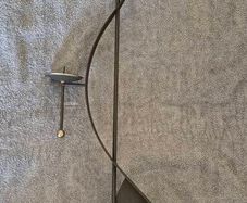 Large candle holder, musical note shaped
