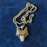 Vikings Pendant Wolf Head Image 2