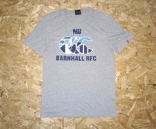 Canterbury Barnhall Rugby Club  Tshirt  T Shirt Leixlip Kildare Dublin Tee Grey