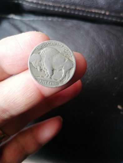 1920 USA 5 Cents Coin