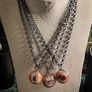 Sorceress Large Fire Quartz Orb Crystal Amulet Talisman Belcher Chain Necklace Witch Everyday Image 2