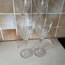 Set 4 Royal Doulton crystal Wine Goblets Image 3