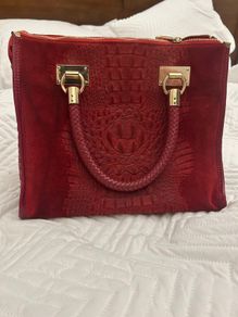 Red Lisa Baker bag