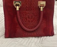Red Lisa Baker bag