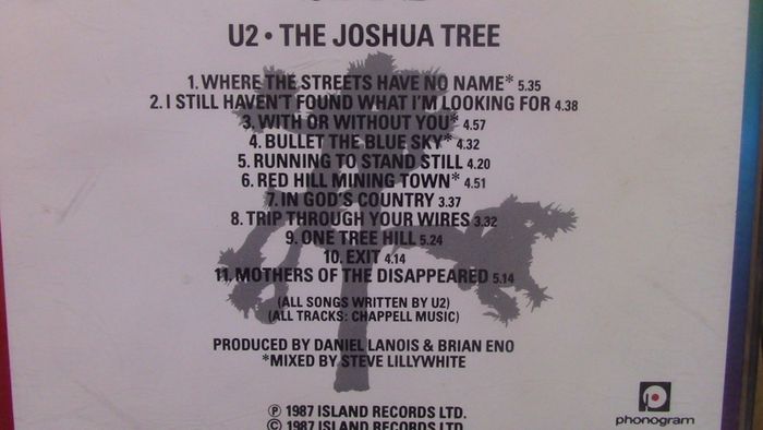 U2 - The Joshua Tree CD