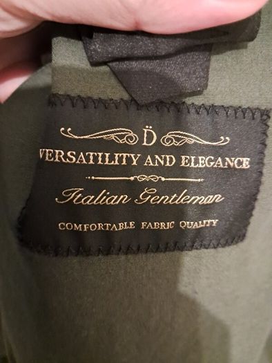 Men's branded cotton blazer : Doppelganger Roma