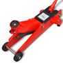 Low-Profile Hydraulic Floor Jack 3 Ton Red Image 4