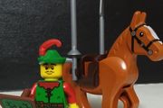 Lego FORESTMAN And HORSE Minifigures Lego Castle Lego Minifigures