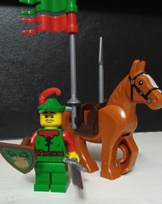 Lego FORESTMAN And HORSE Minifigures Lego Castle Lego Minifigures