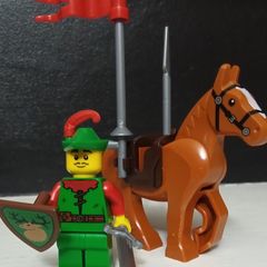Lego FORESTMAN And HORSE Minifigures Lego Castle Lego Minifigures