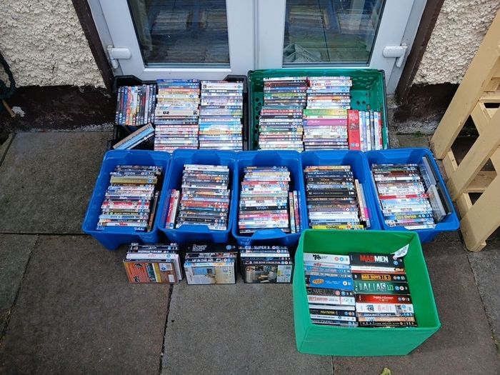 Dvd Job Lot - 250 Dvd's