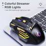 iMice Wireless Gaming mouse LED Gaming Optical Mouse black 3200 DPI rechargeable Image 5