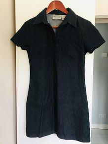 Jeans stretch mini dress, size S