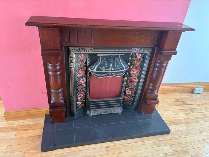 Fireplace and insert