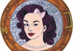 Rockabilly Hip Hop Girl in Porthole