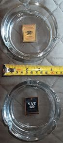 Vintage ashtray, vat 69 sold
