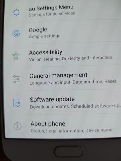 Samsung Galaxy A8, Model SCV 32, 2GB Ram, 32GB HDD, Android version 7.0, in excellent working and cosmetic condition