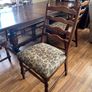 Mahogony Dining Table and chairs Image 4