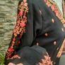 2 piece Indian middle eastern dress and shawl Size Small Image 6