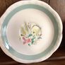 Alfred Meakin 1950s Harvest Bouquet 5 Soup bowls and saucers Coupes Image 5