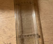 1920s /1950s pressed glass  pen holder