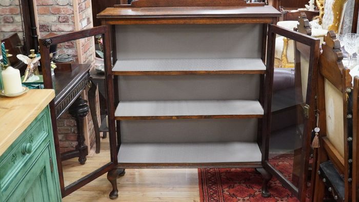 Oak Display Cabinet