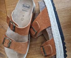 Scholl Softstep Platform Sandals