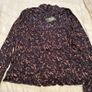 Allsaints Tortoiseshell L/S Shirt BNWT Size Small Image 2
