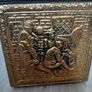 Vintage Brass hammered Storage Box matching magazine box and Brass Pitcher Image 10