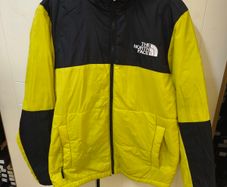 The North Face Jacket Yellow Black  Mens Size M
