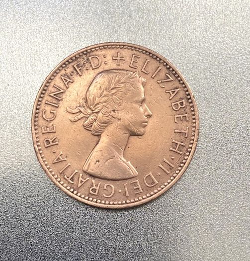 UK Penny, 1963 - Elizabeth 11.