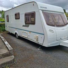 Lunar 6 berth Caravan with motor mover.