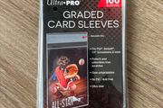 100x (1 Pack) Ultra Pro Psa Graded Card Sleeves Resealable Plastic Cgc Bgs Pokemon Slab