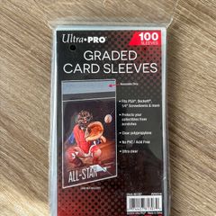 100x (1 Pack) Ultra Pro Psa Graded Card Sleeves Resealable Plastic Cgc Bgs Pokemon Slab