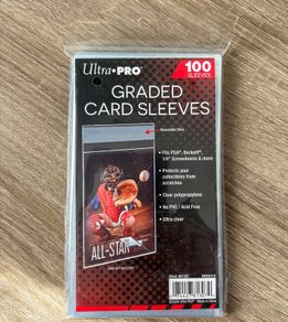 100x (1 Pack) Ultra Pro Psa Graded Card Sleeves Resealable Plastic Cgc Bgs Pokemon Slab