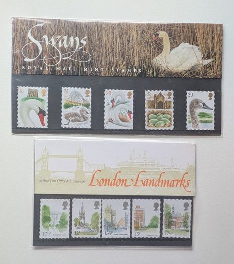 2 x Great Britain Presentation Packs - Mint Stamps