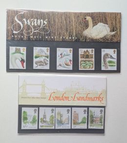 2 x Great Britain Presentation Packs - Mint Stamps