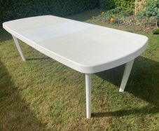 Extendable Large Garden Table